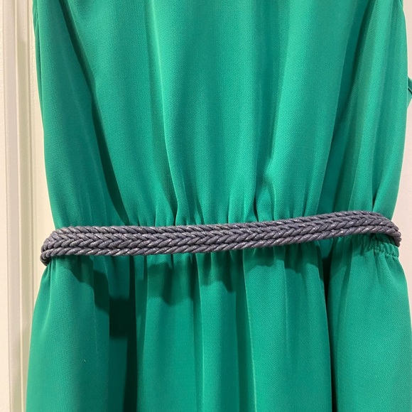 Skies Are Blue - Green Kacie Sleeveless Dress - Picture 14 of 14